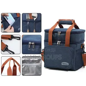 Dual Compartment Tote Bag