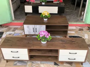 Wooden Tv and Center Table