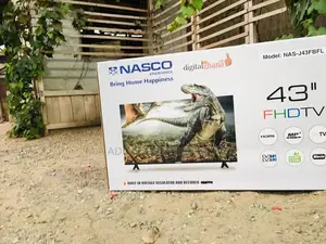 Experience Entertainment Redefined:Nasco 43”LED TV