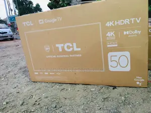 Cinematic Immersion,50" Frameless :Tcl Uhd LED TV