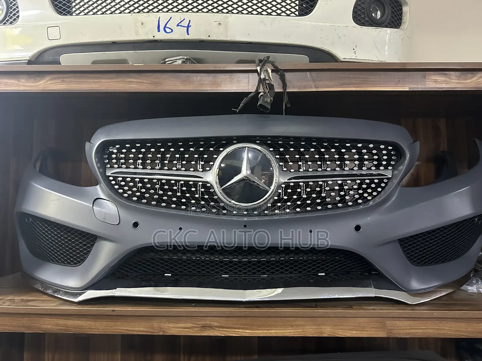 Mercedes C300 Front Bumper Complete With Grille