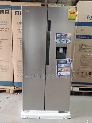 Nasco Side by Side Fridge With Water Dispenser Fridge 460ltr