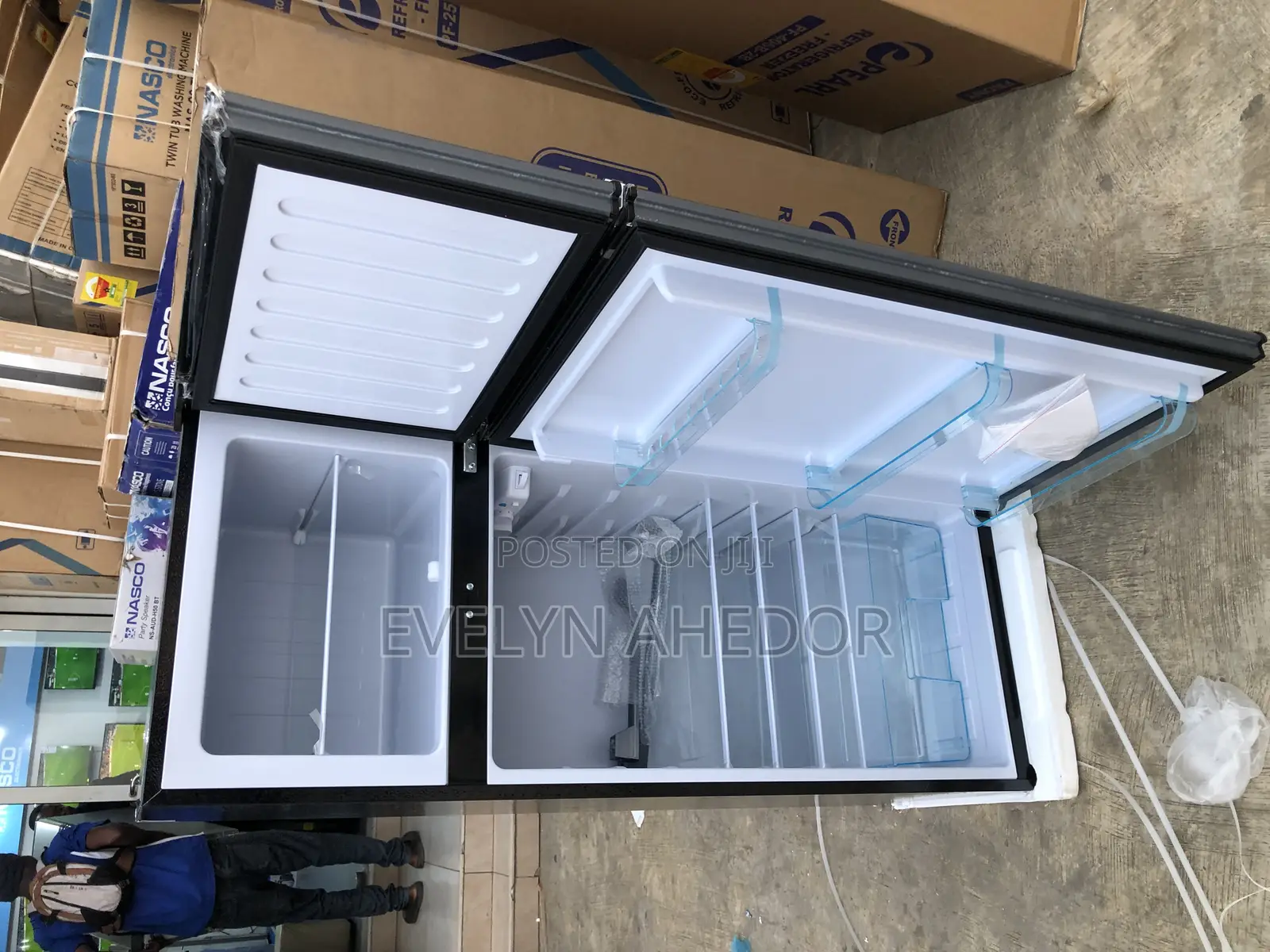 Affordable Pearl Top Freezer 210liters