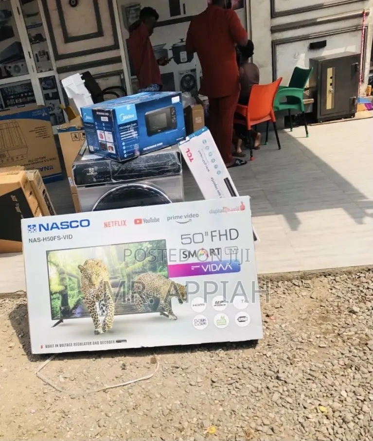 Full Hd Nasco 50 Inches Digital Satellite Smart Television