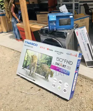 Choose Authentic Nasco 50” FHD Smart Electric Television.