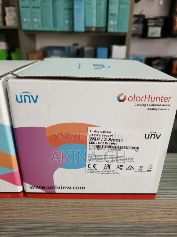 Uniview Unv Colorhunter Analog 2mp Camera Full Color 3