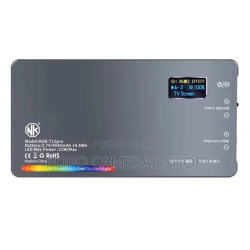 RGB-T12pro Led Light