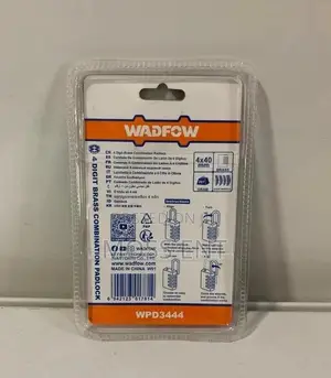 4 Digit Brass Combination Padlock - Wpd3444