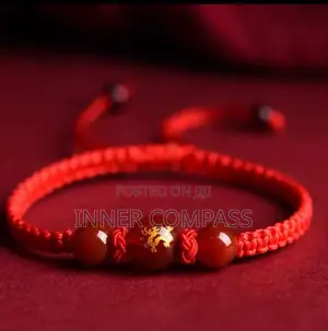 Chinese Dragon Red Rope Hand Woven String Lucky Bracelet