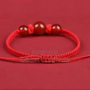 Chinese Dragon Red Rope Hand Woven String Lucky Bracelet