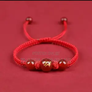 Chinese Dragon Red Rope Hand Woven String Lucky Bracelet