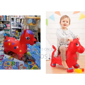 Inflatable Bouncing Hopper Horse With Music