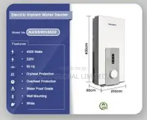 Stay Warm With NASCO-4500-WATT-INSTANT-WATER-HEATER