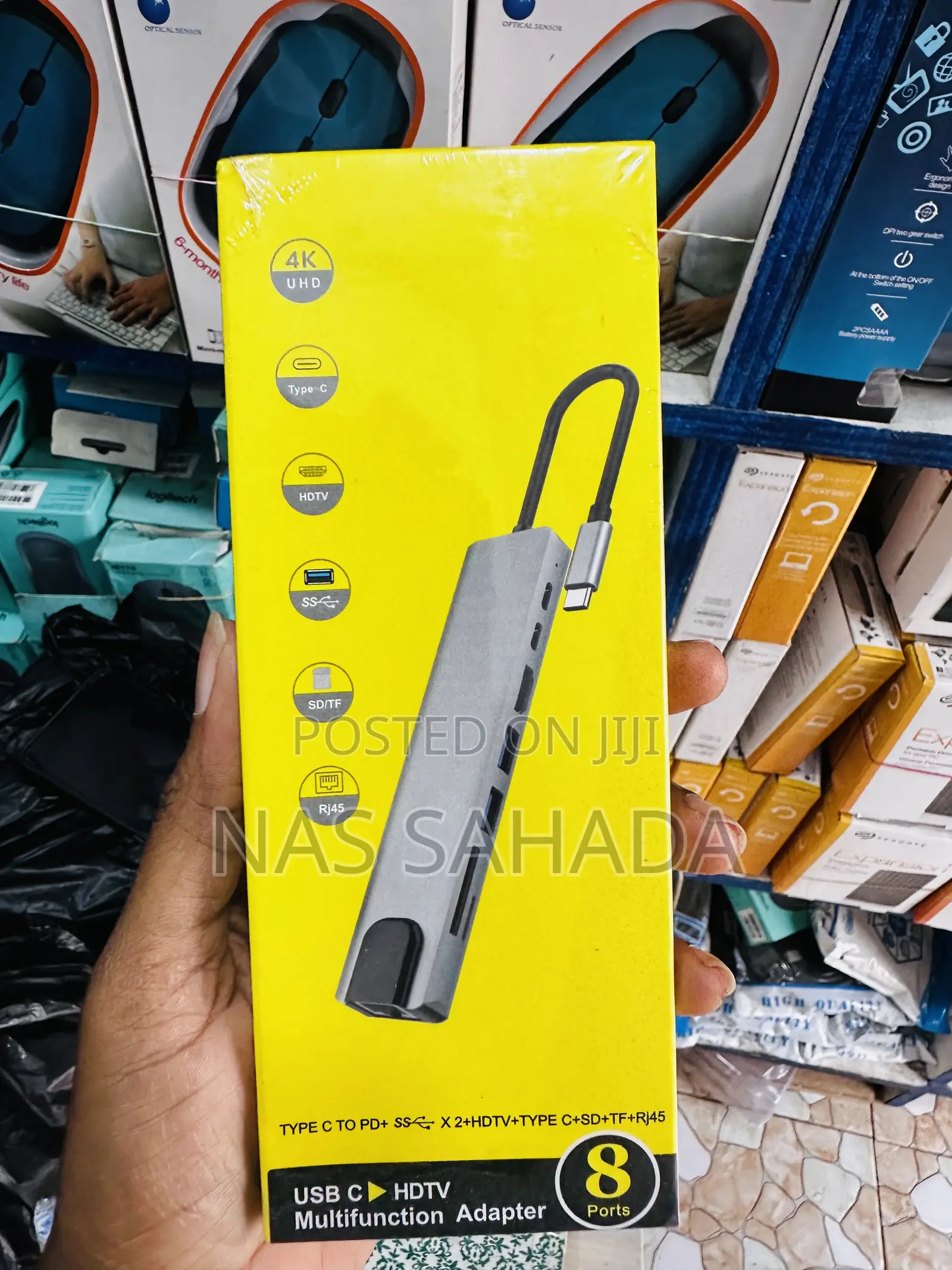 8in1 Type C Multifunctional Adapter