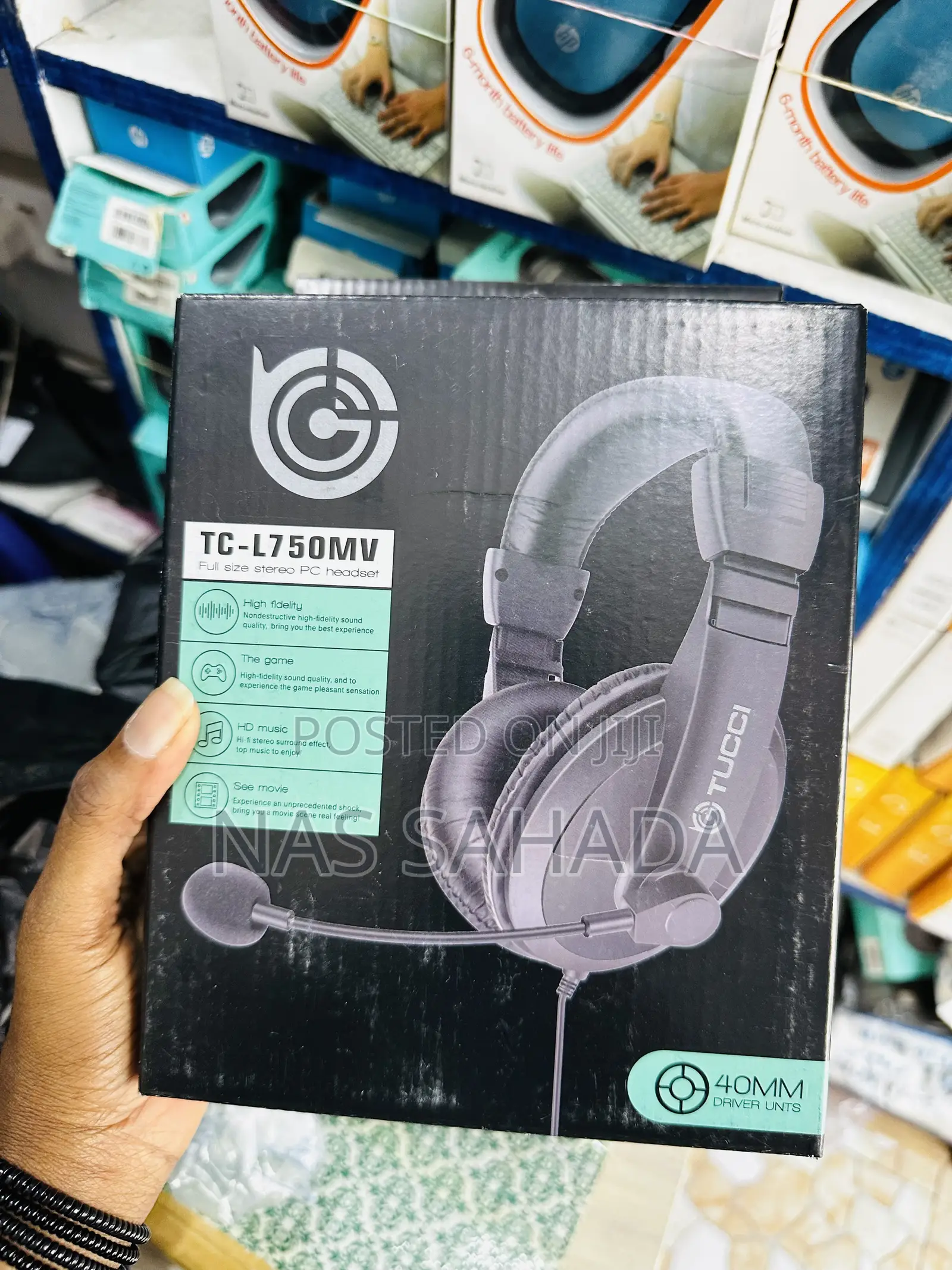 Tucci Q2 Usb Headset With Microphone