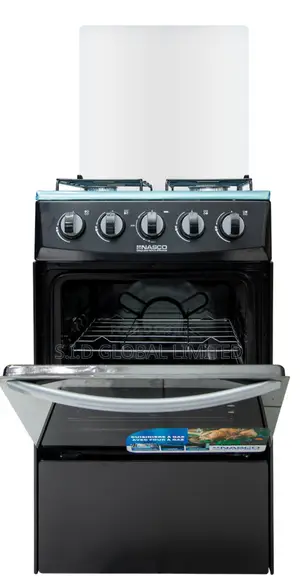 Sizzle With Safety With NASCO-4-BURNER-GAS-COOKER-OVEN