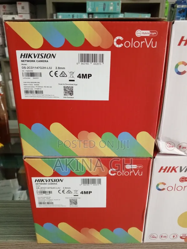 Hikvision 4mp Ip Network Colorvu Camera Ds-2cd1147g2h-Liu 3