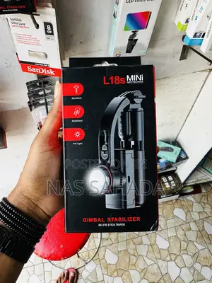 Mini Gimbal Stbilizer L18s With Light
