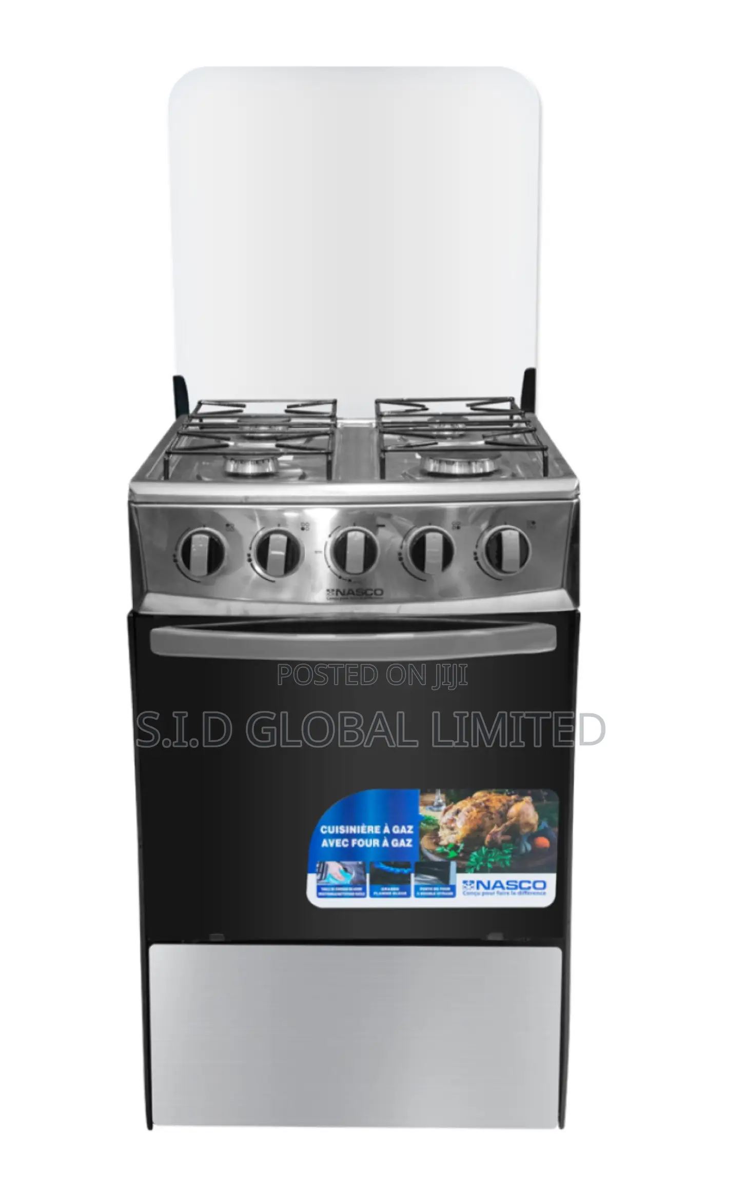 Cooking Happiness With NASCO-4-BURNER-GAS-COOKER-OVEN