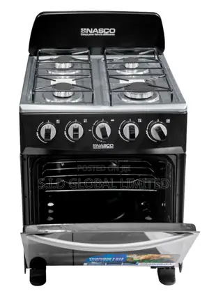 Cook With Convenience With NASCO-4-BURNER-GAS-COOKER-OVEN