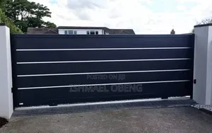 Sliding Gate, Fence Design, Burglar Proof, Staircase