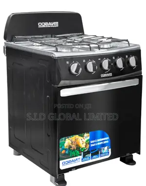 Sustainable NASCO-4-BURNER-GAS-COOKER-OVEN