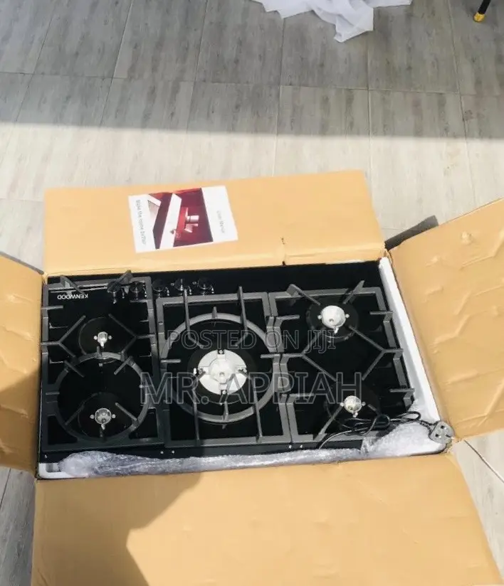 Latest and Affordable Kenwood 5 Gas Built-in Cooker.