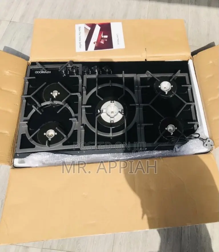 Fast Cooking Kenwood 5 Gas Built-in Burner 