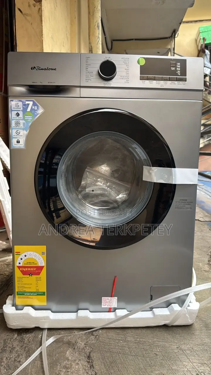 Automatic Washing Machine Front Load 7kg Binatone