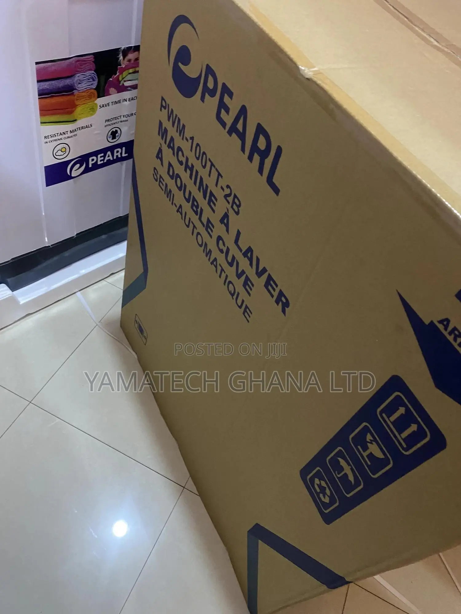 Pearl 10kg Semi Automatic Washing Machine With Spin Dryer