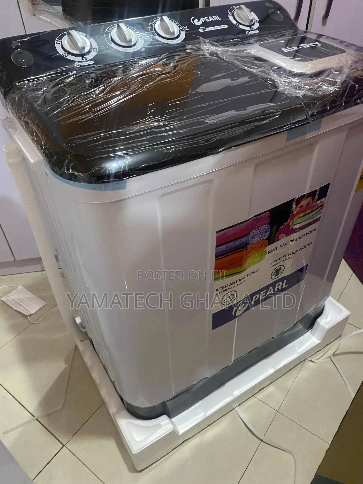 Pearl 10kg Semi Automatic Washing Machine With Spin Dryer