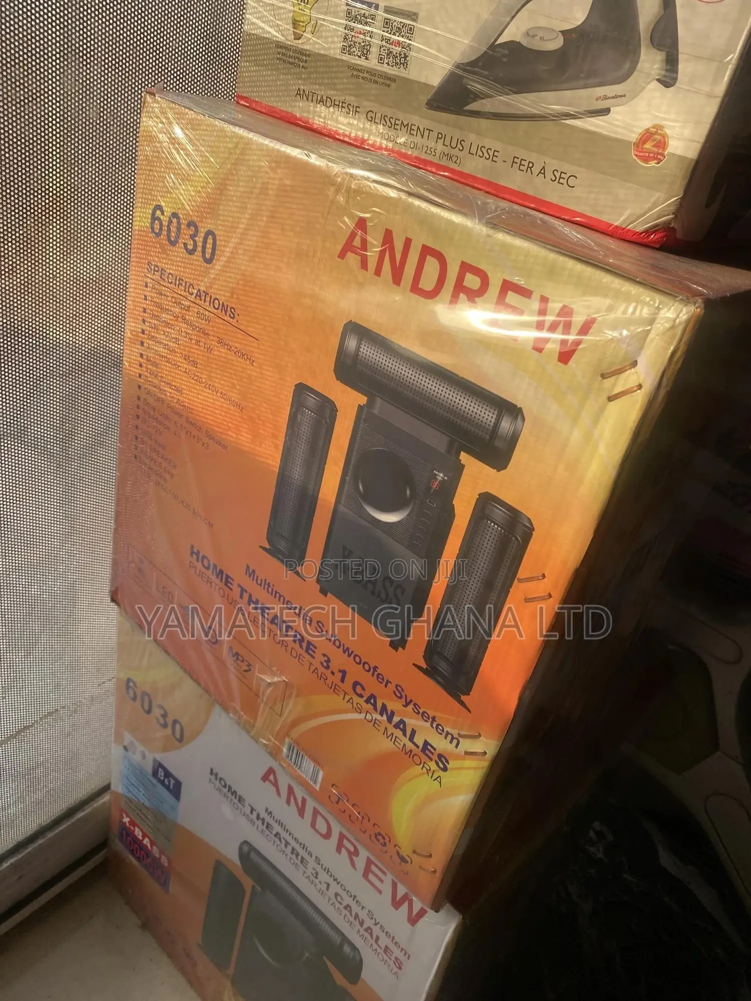 Andrew Bluetooth Home Theater Woofer With Led Screen And Fm