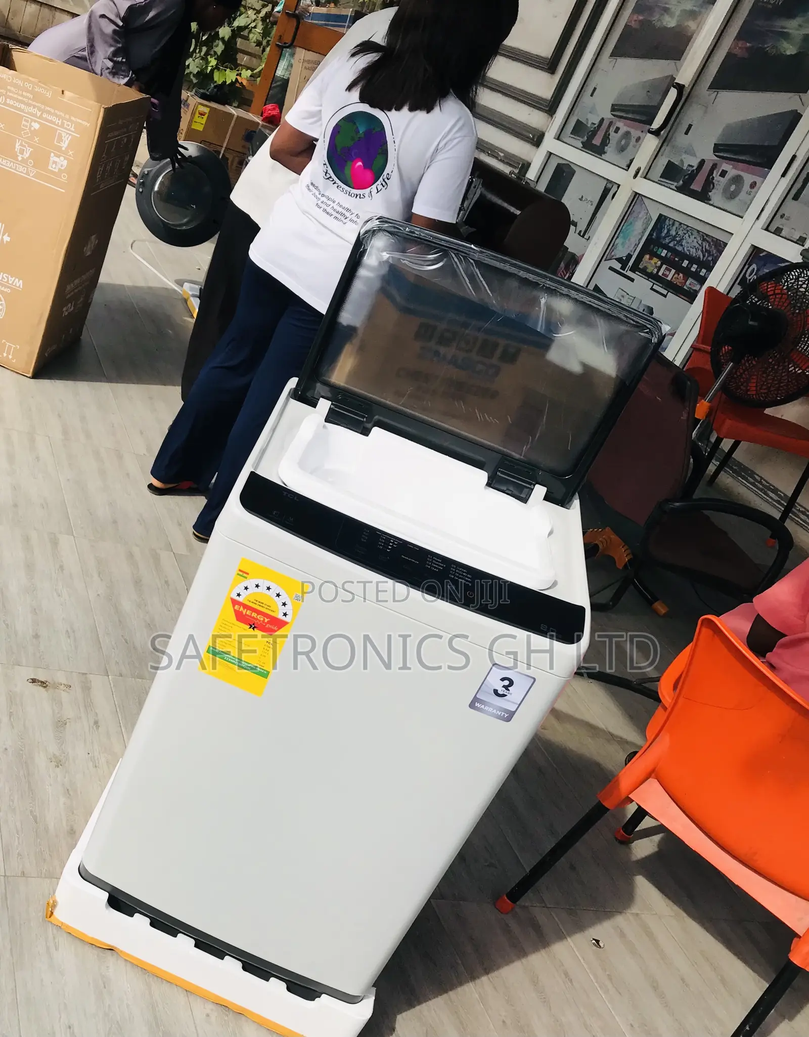Affordable 8kg Semiauto TCL Topload F708TL Washingmachine