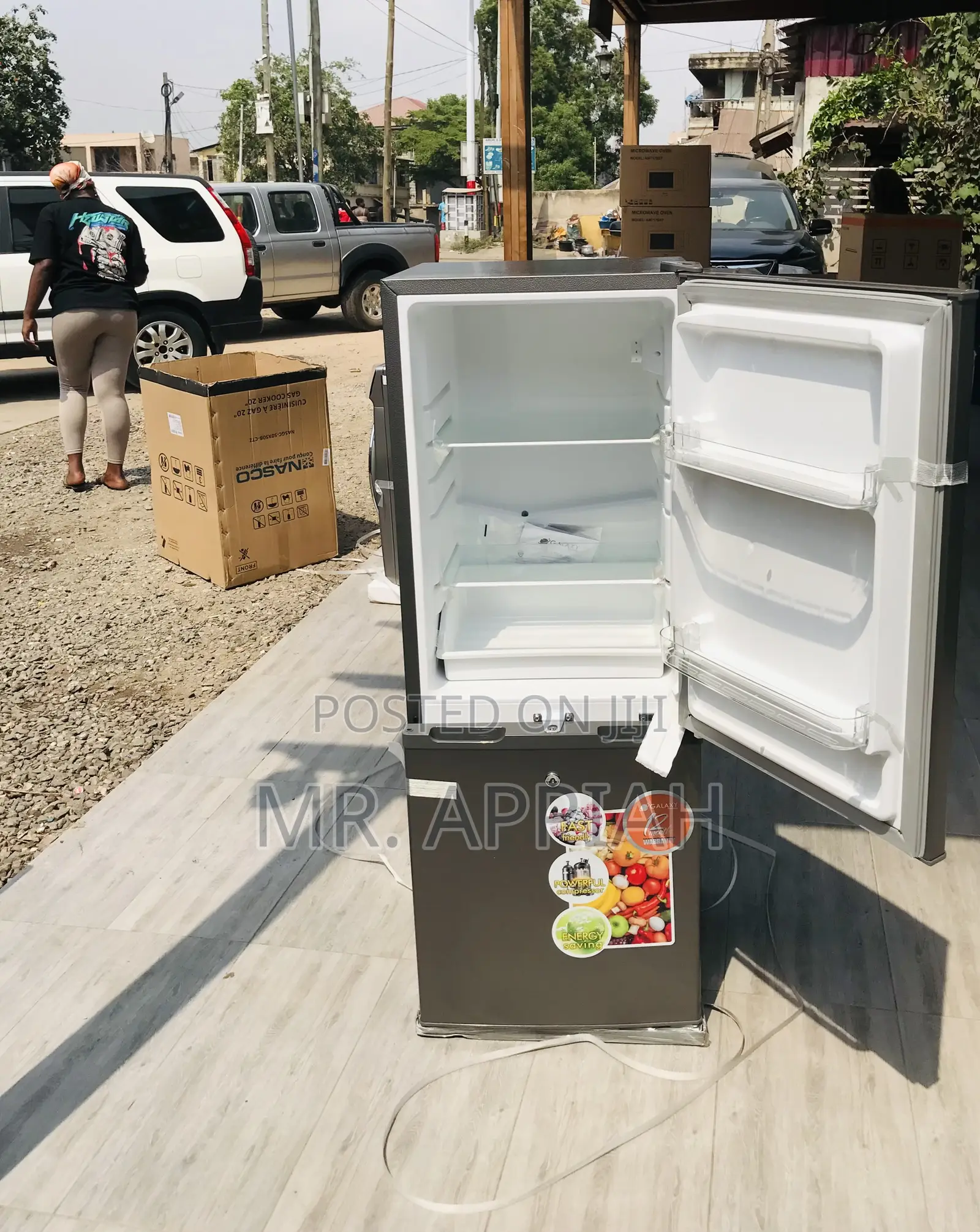 Good Galaxy Bottom Freezer Electric Fridge(Glx-200bg).