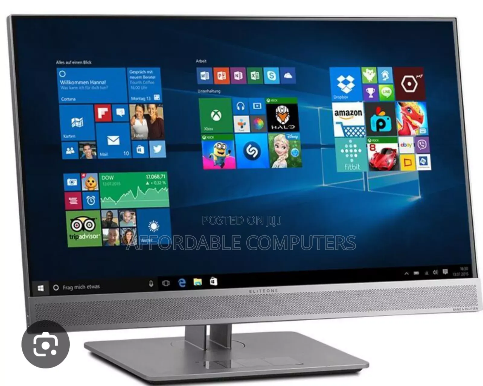 Desktop Computer HP EliteOne 800 G6 16GB Intel Core I5 SSD 256GB