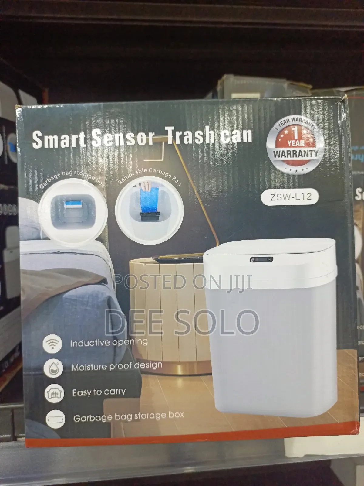 Dust Bin With Sensor