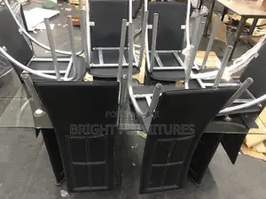Quality Imported Glass Dining Table With Six Chairs