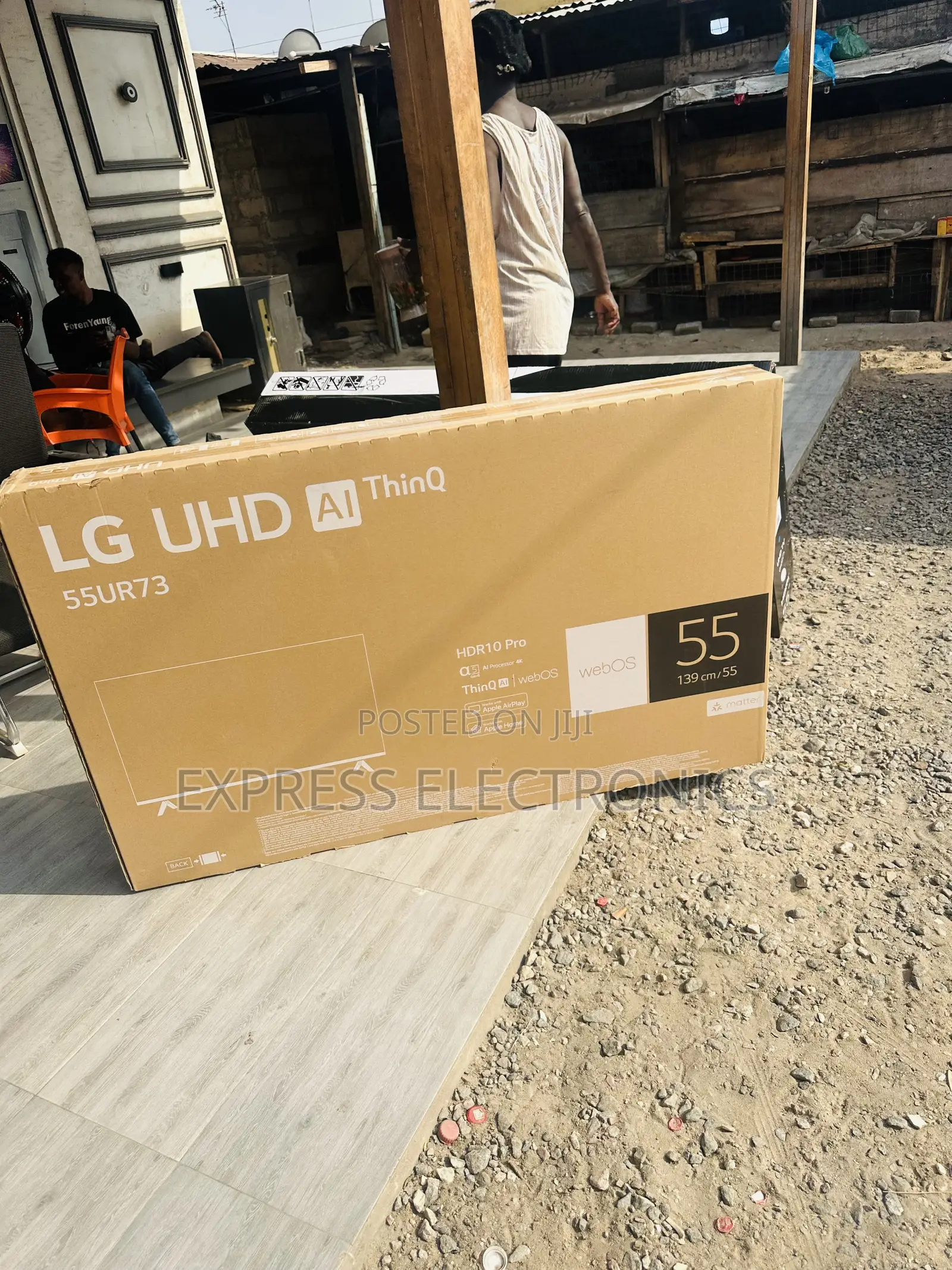 Slim Uhd Smart Glossy Screen 55”Ur73