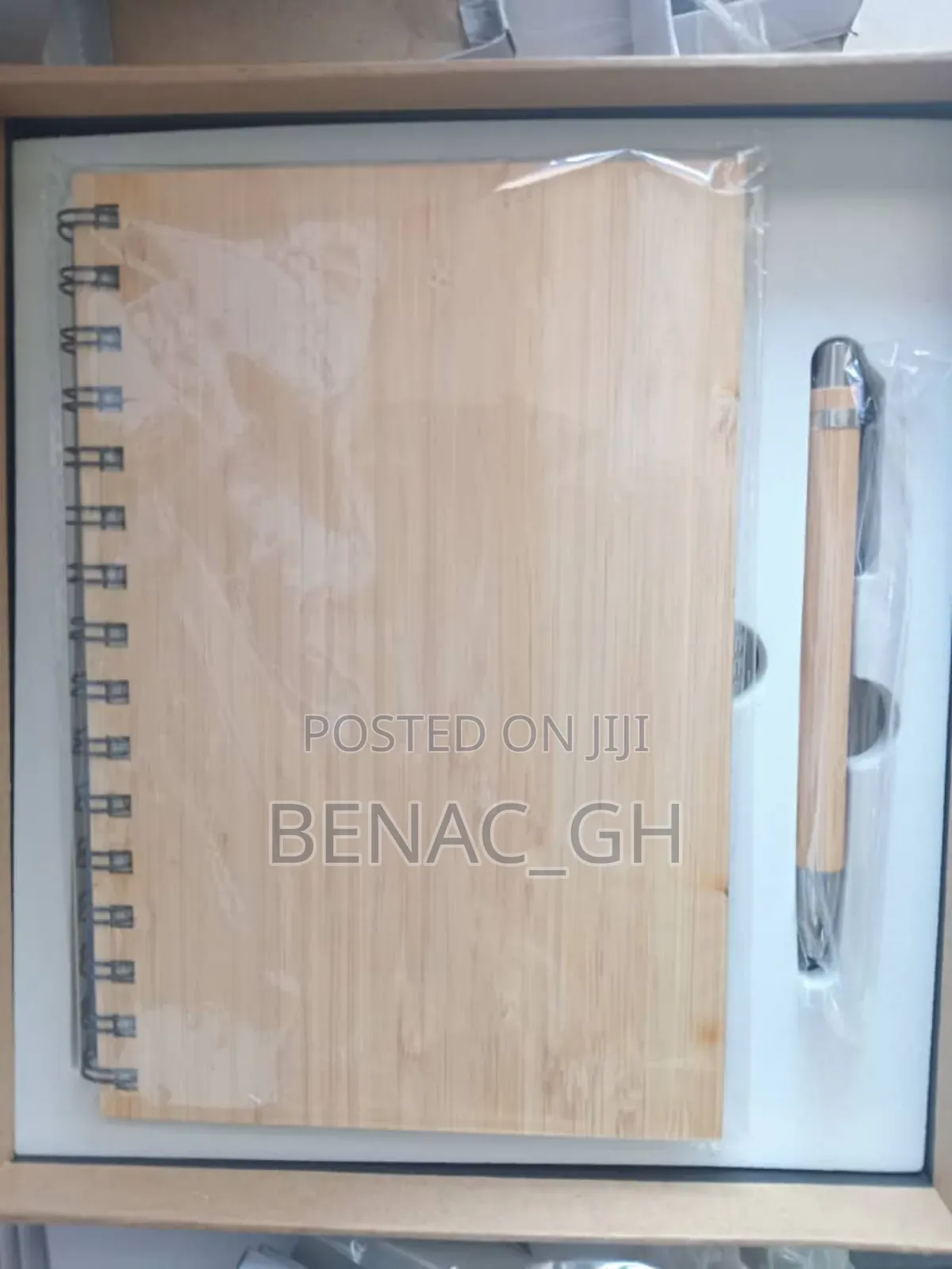 Bamboo Notepad With Pen Souvenir