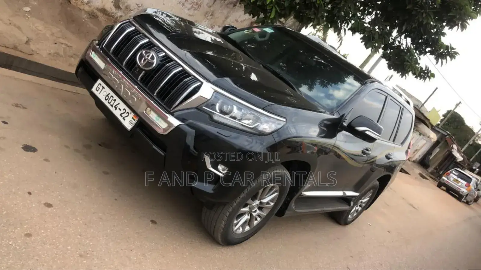 Toyota Land Cruiser Prado for Rent in Ghana – With Professional Driver
