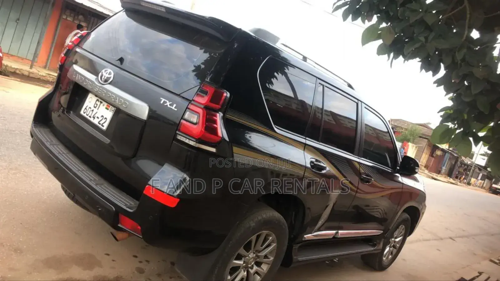 Toyota Land Cruiser Prado for Rent in Ghana – With Professional Driver