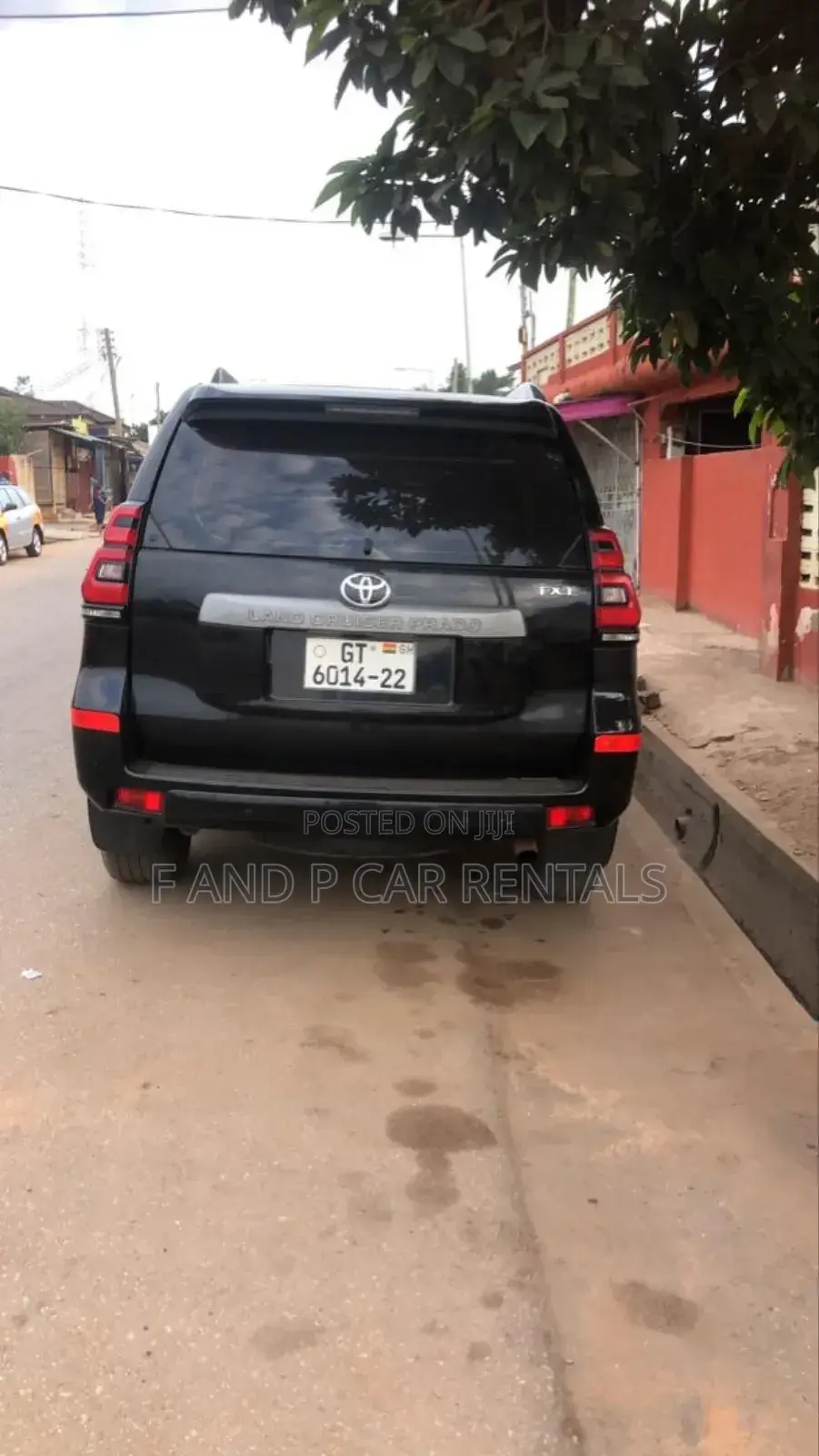 Toyota Land Cruiser Prado for Rent in Ghana – With Professional Driver