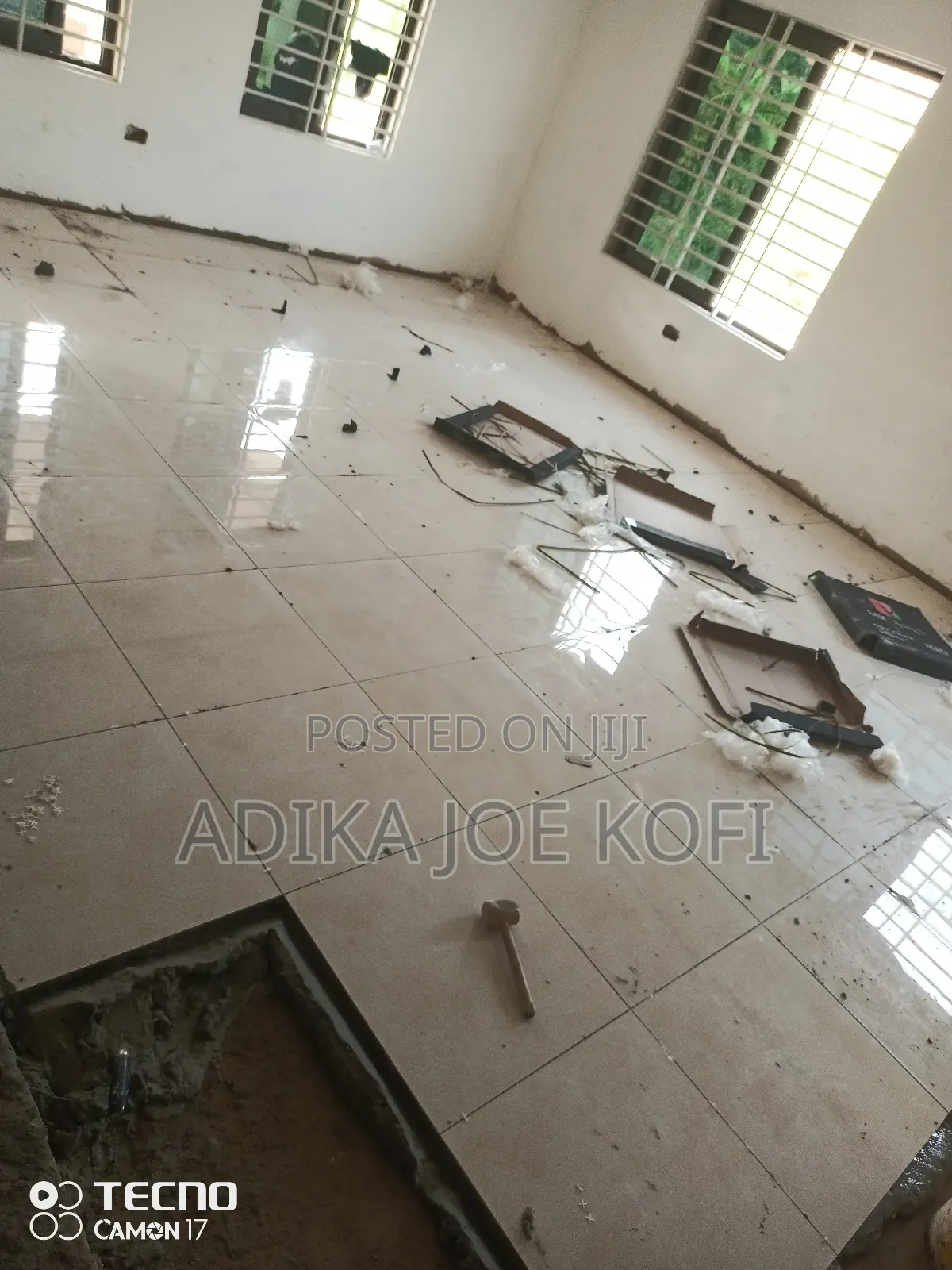 Tiles Workers Decorative