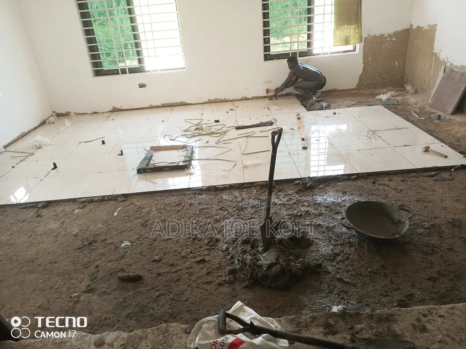 Tiles Workers Exterior Design