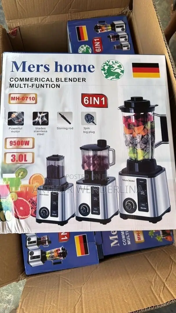 Mershome Commercial Blenders 3 in 1