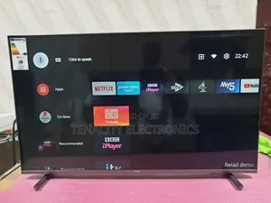 New 43"Philips Android Uhd HDR Smart Satellite Tv