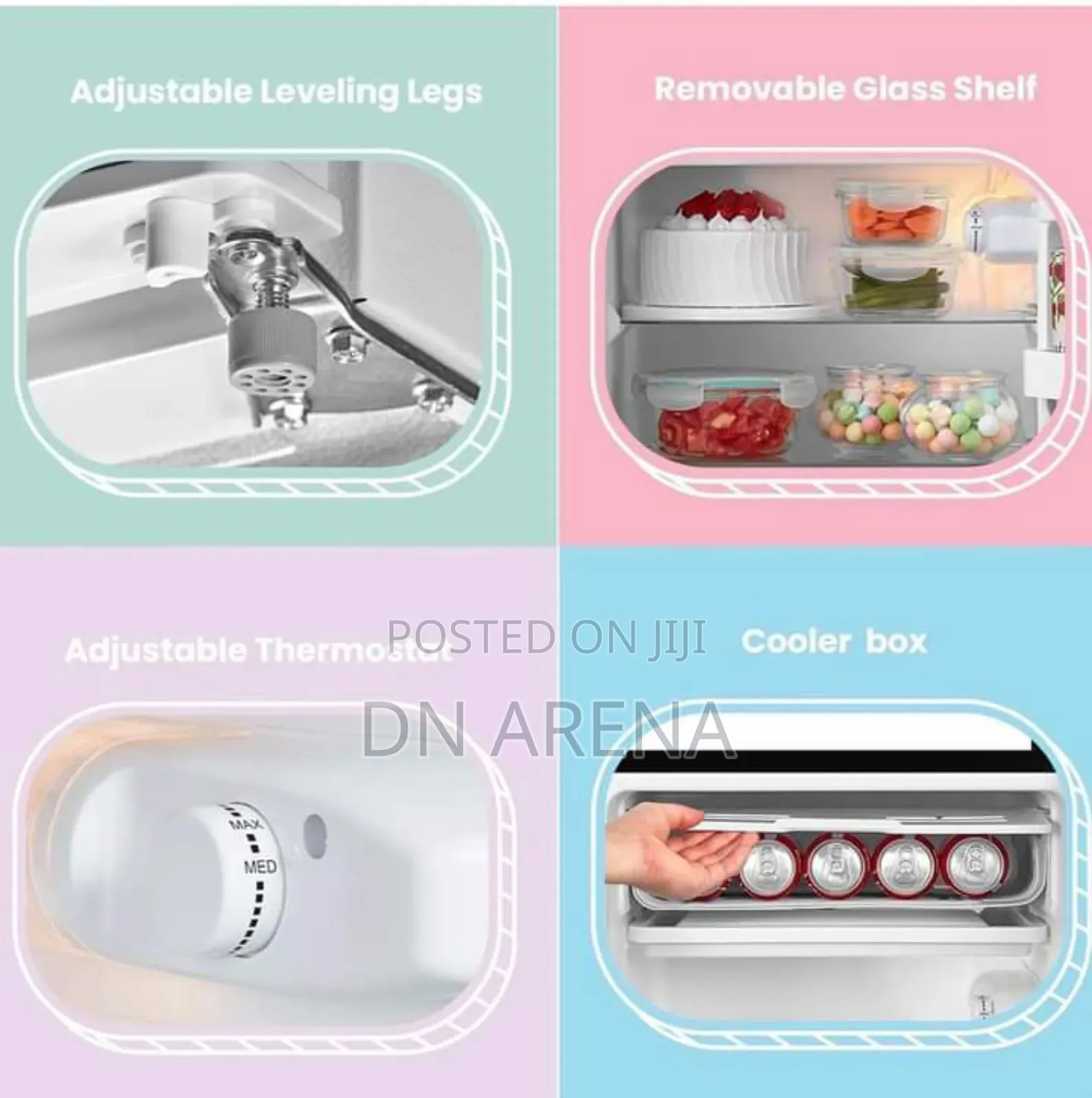 COMFEE' RCD93WH2(E) Under Counter Fridge 93L - Cooler Box