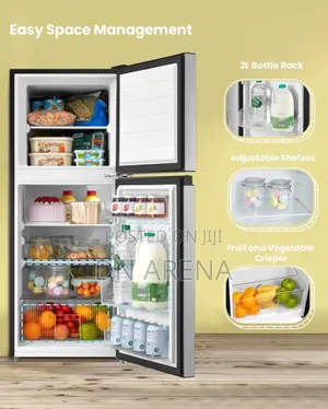 COMFEE' CRM45D3AST 4.5 Cu Ft Double Door Refrigerator