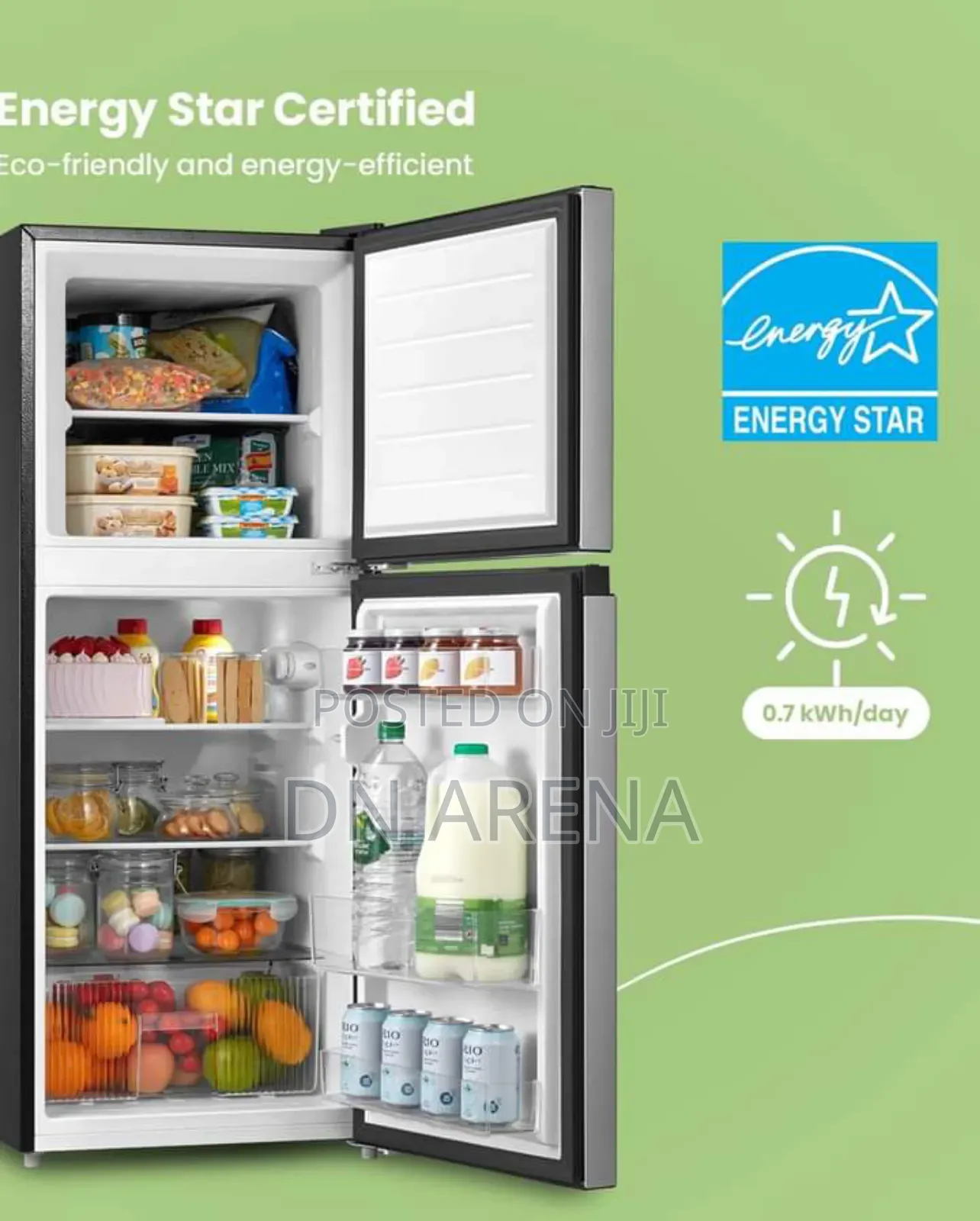 COMFEE' CRM45D3AST 4.5 Cu Ft Double Door Refrigerator
