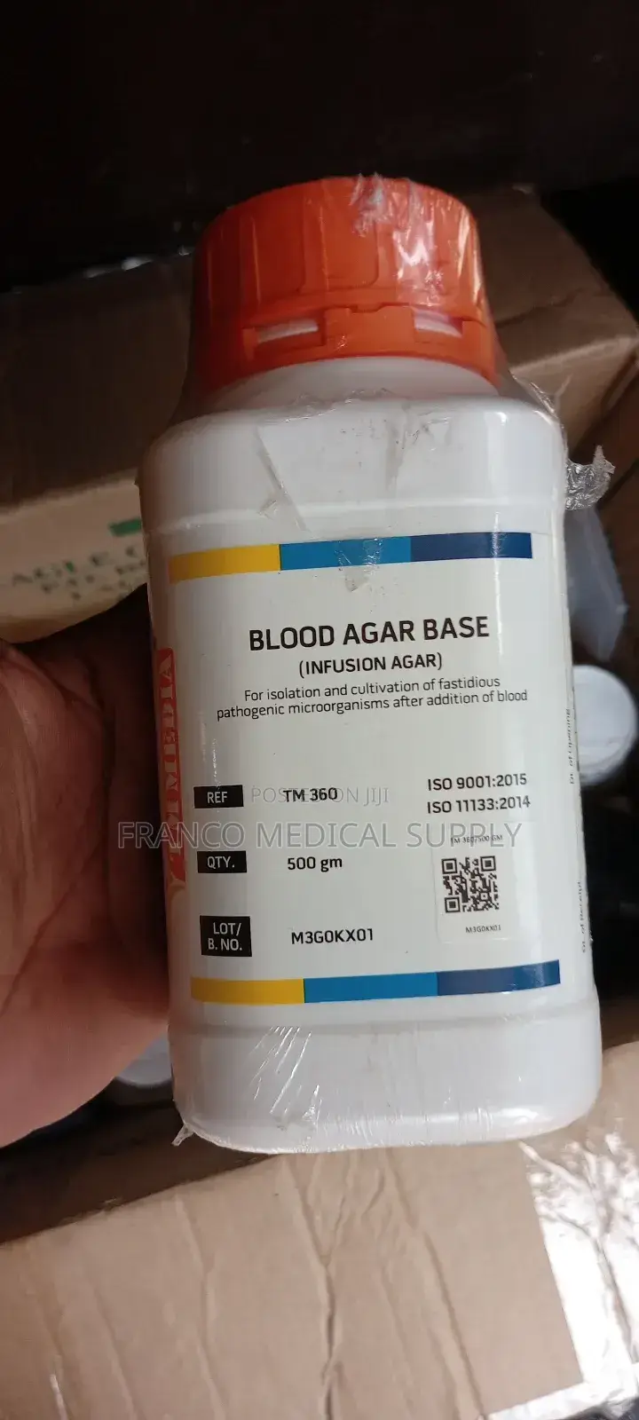 Blood Agar Base (INFUSION AGAR)